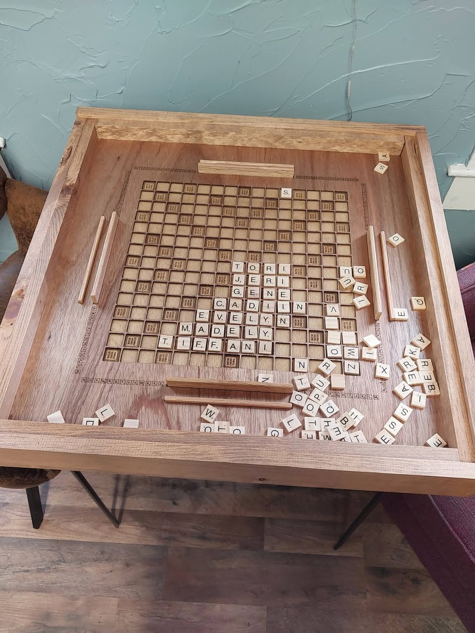 Custom Scrabble board